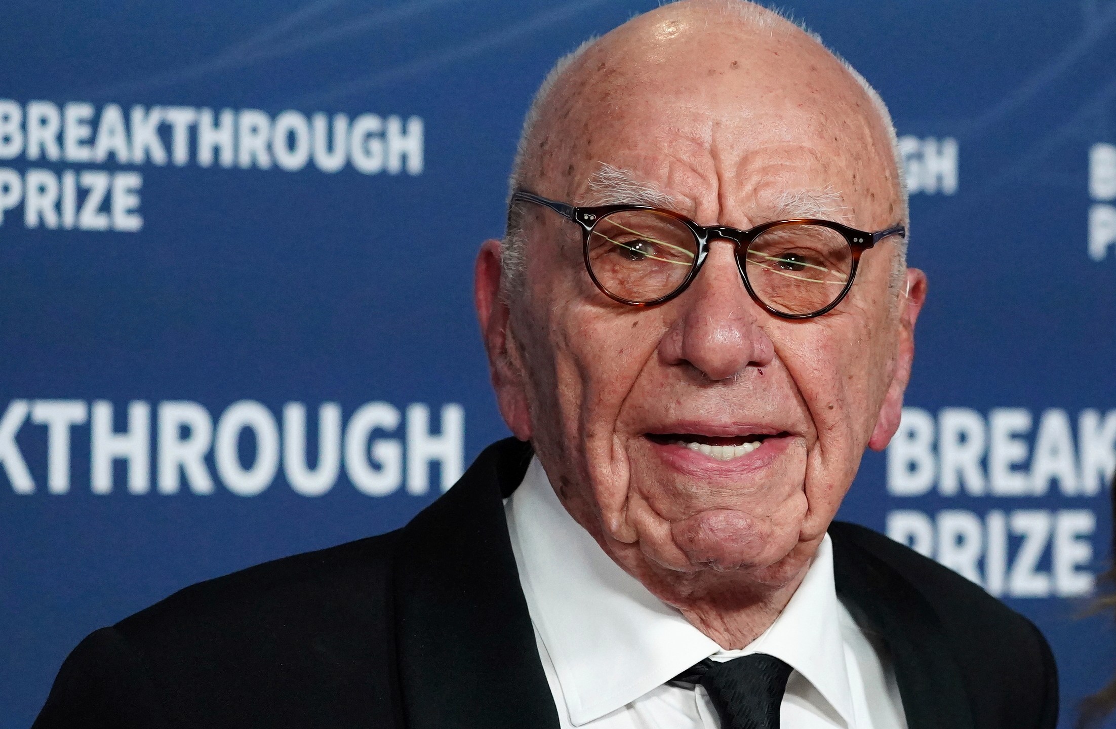FILE - Rupert Murdoch arrives at the 11th Breakthrough Prize Ceremony on Saturday, April 5, 2025, in Los Angeles. (Photo by Jordan Strauss/Invision/AP, File)
