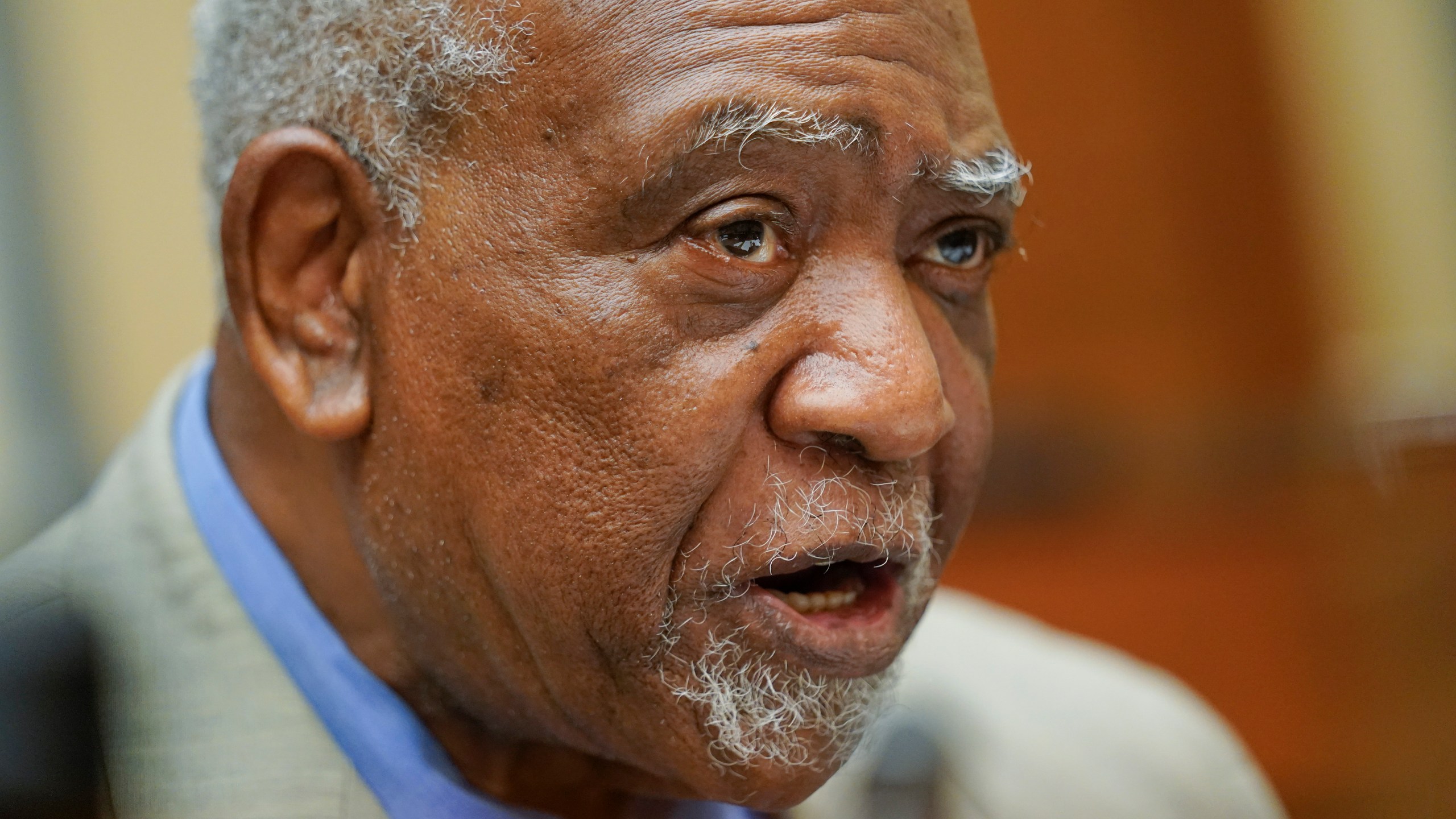 FILE - Rep. Danny Davis, D-Ill., speaks during a House Committee on Oversight and Reform hearing on gun violence on Capitol Hill in Washington, June 8, 2022. (AP Photo/Andrew Harnik, Pool, File)