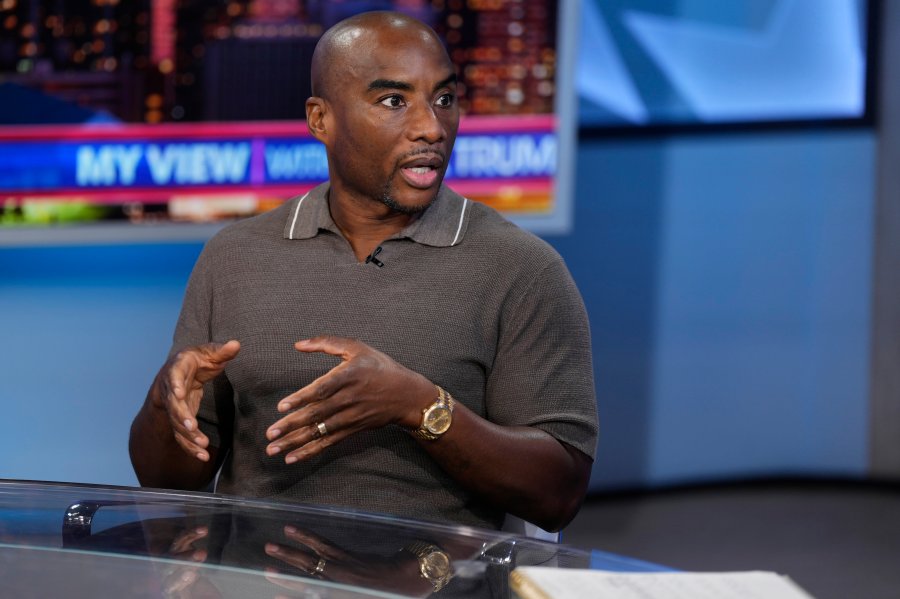 Charlamagne tha God appears on FOX News Channel's "My View with Lara Trump," on Thursday, July 31, 2025, in New York. (Photo by Charles Sykes/Invision/AP)