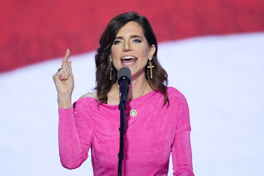 Rep. Nancy Mace, R-S.C., speaks during the Republican National Convention, July 17, 2024, in Milwaukee. (AP Photo/J. Scott Applewhite, File)