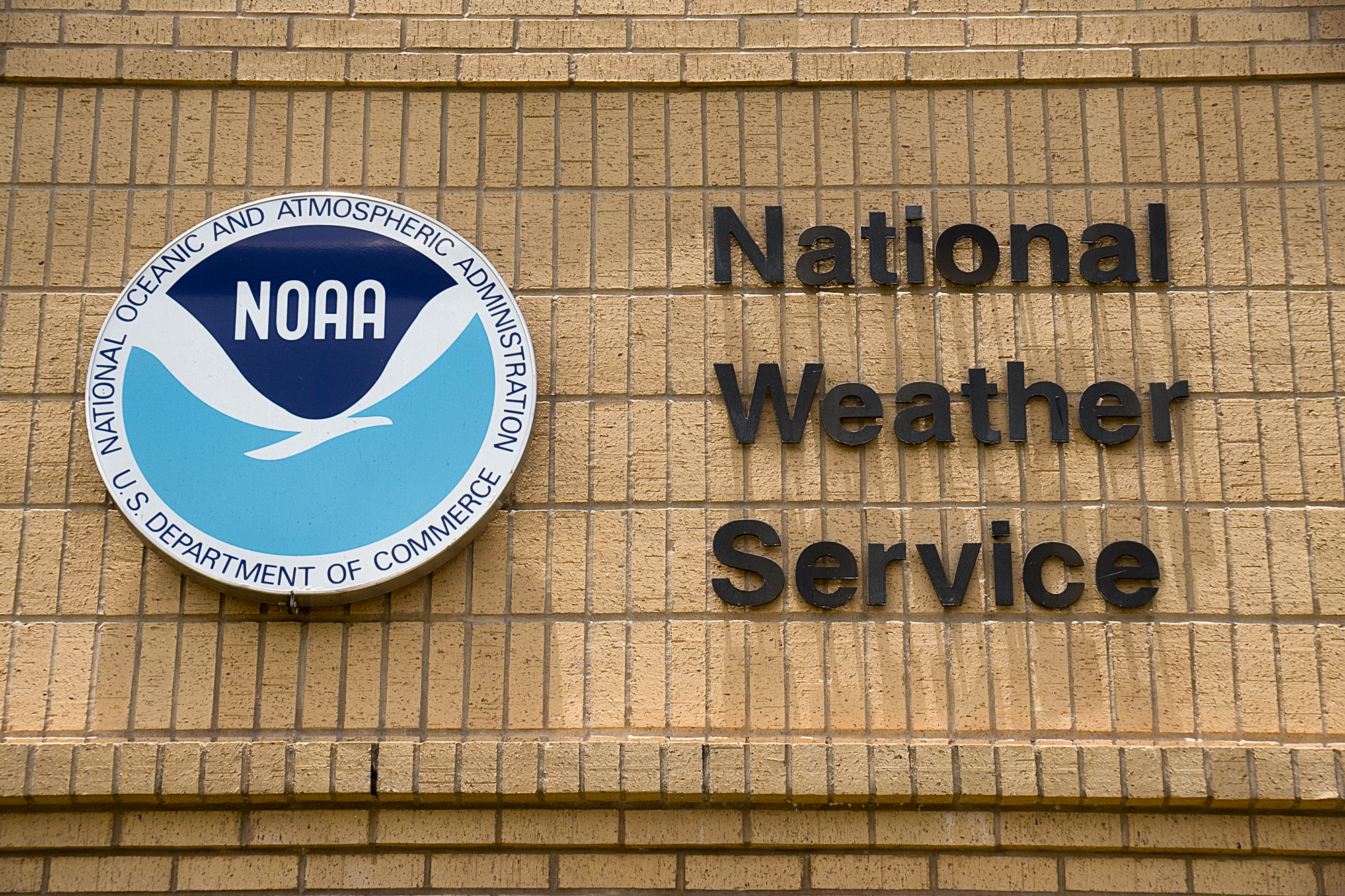 FILE - This photo shows the National Weather Service monitoring station in Brownville, Texas, May 23, 2014. (David Pike/Valley Morning Star via AP, File)