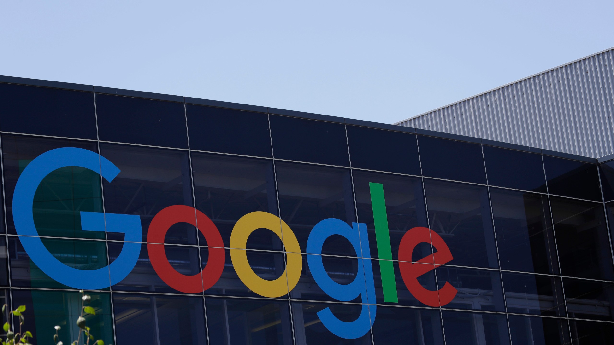 FILE - The Google logo sits on the company's headquarters in Mountain View, Calif., July 19, 2016. (AP Photo/Marcio Jose Sanchez, File)