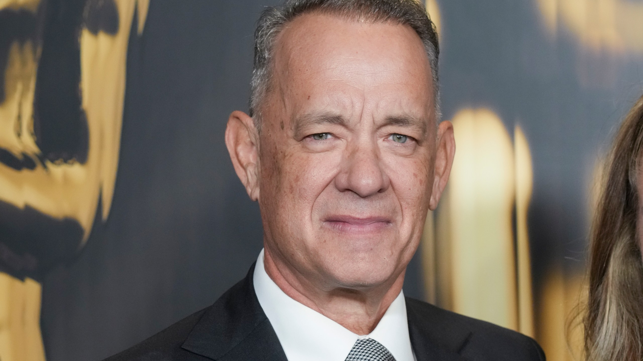 FILE - Tom Hanks arrives at the 15th Governors Awards Nov. 17, 2024, at The Ray Dolby Ballroom in Los Angeles. (Photo by Jordan Strauss/Invision/AP, File)