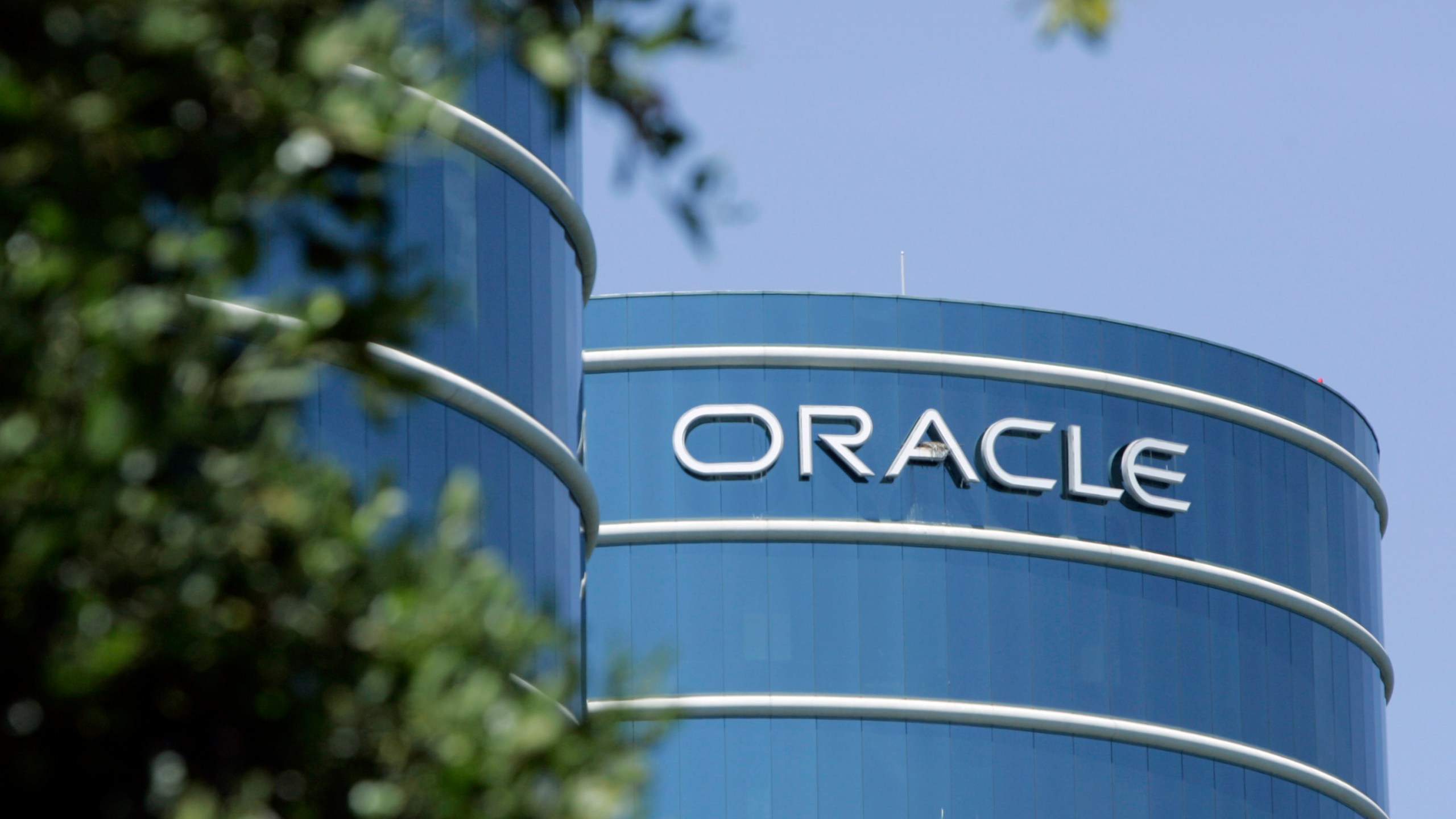 FILE - The exterior of Oracle Corp. headquarters is pictured in Redwood City, Calif., June 26, 2007. (AP Photo/Paul Sakuma, File)